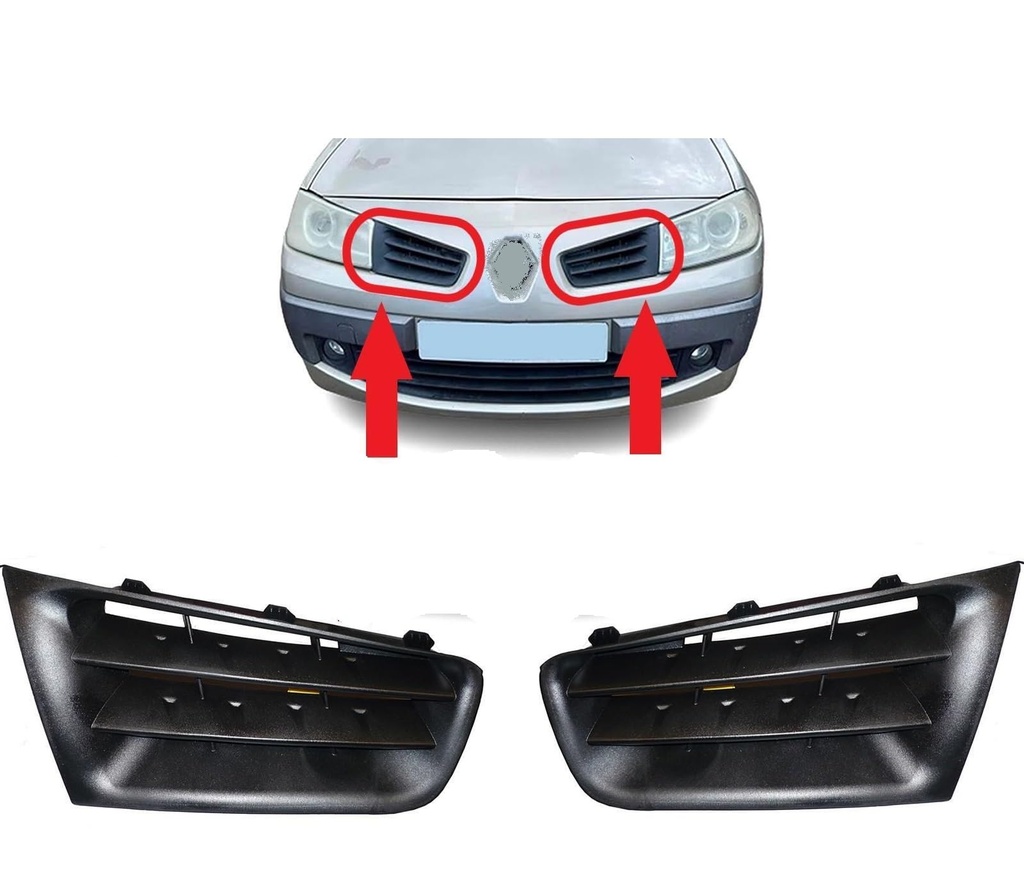 Calandre Megane 2 G+D