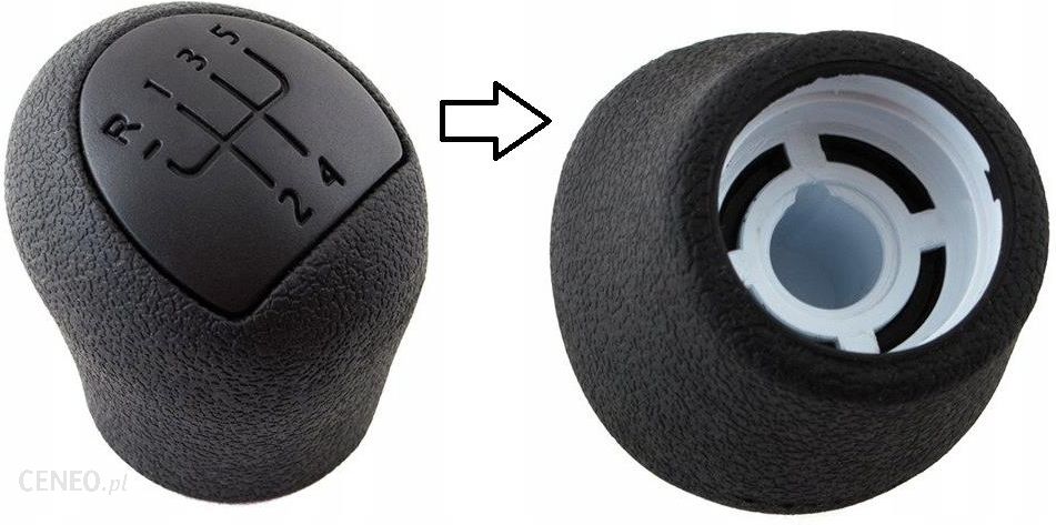 BOULE LEVIER VITESSE NOIR -8200568122-CLIO-KANGOO