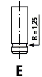 [TEM3298] Soupape 405/boxer 1.9